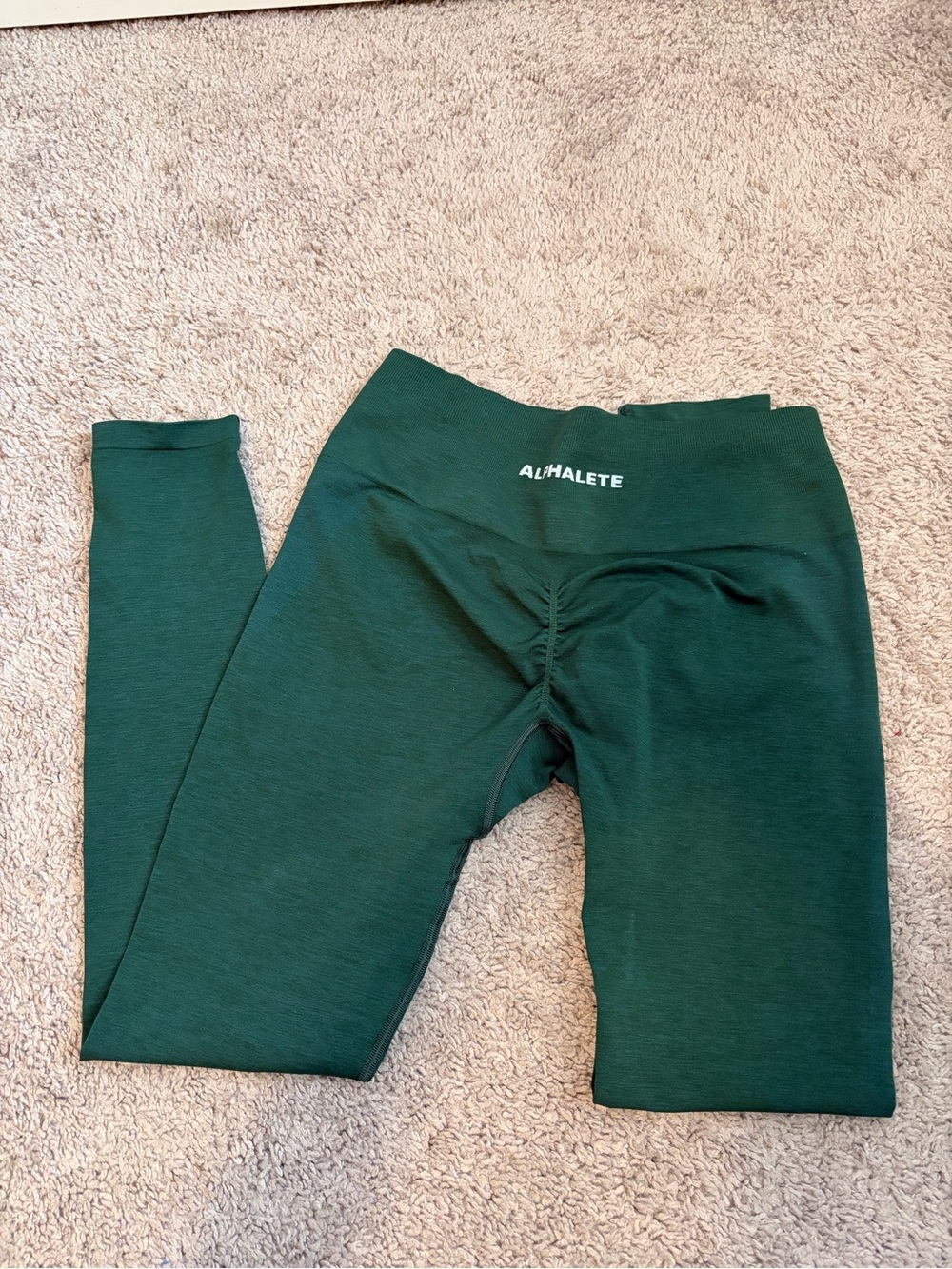 Alphalete Leggings Set - Forest Green & Navy - Picture 10 of 14